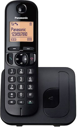 Panasonic KX-TGC210SPB Telefon fără fir Negru