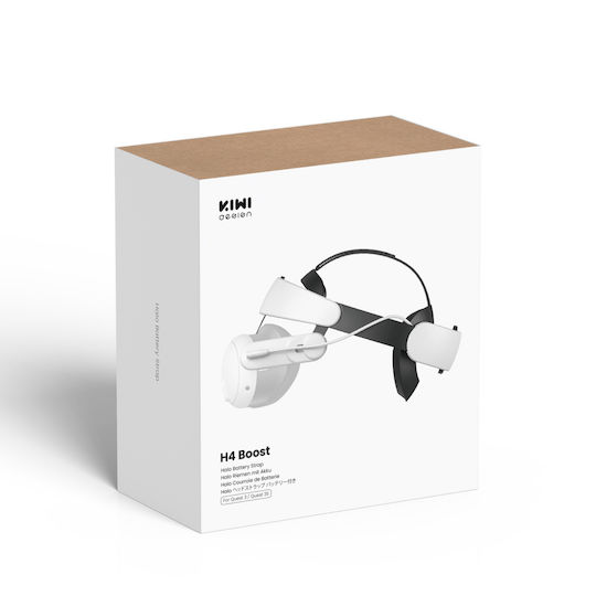 Елитна каишка H4 Boost Kiwi Design Meta Quest 3 и 3s