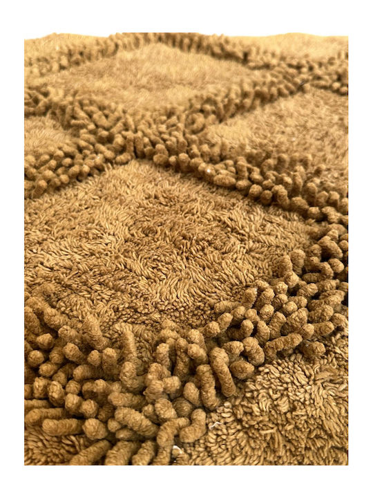 Linea Home Bath Mat Cotton LH2044078 Brown 50x80cm