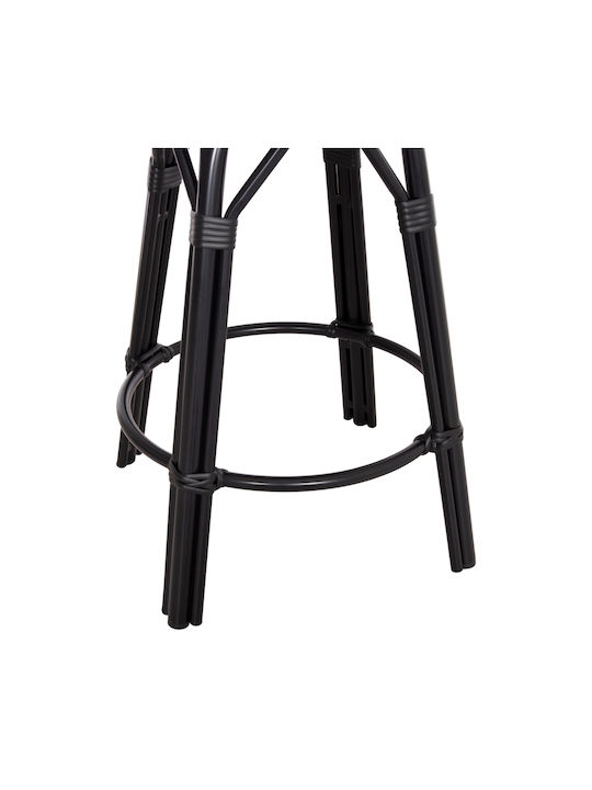Scaun Rafturi și dulapuri pentru vin de Grădină din Aluminiu Chino Negru 1buc 36x36x65cm