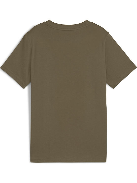 PUMA T-shirt Χακί