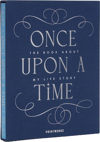 Printworks Once Upon A Time Carnet 68 Foi Albastru