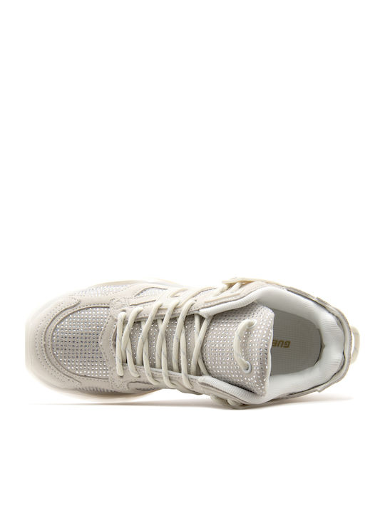 Γυναικεία Chunky Sneakers Ασημι- Γκρι