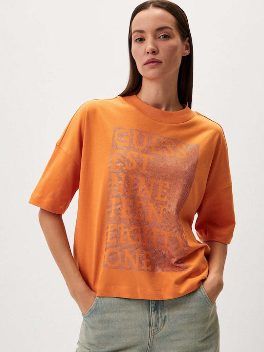 Guess T-Shirt Orange 7ICOQ_KOR_0009-04