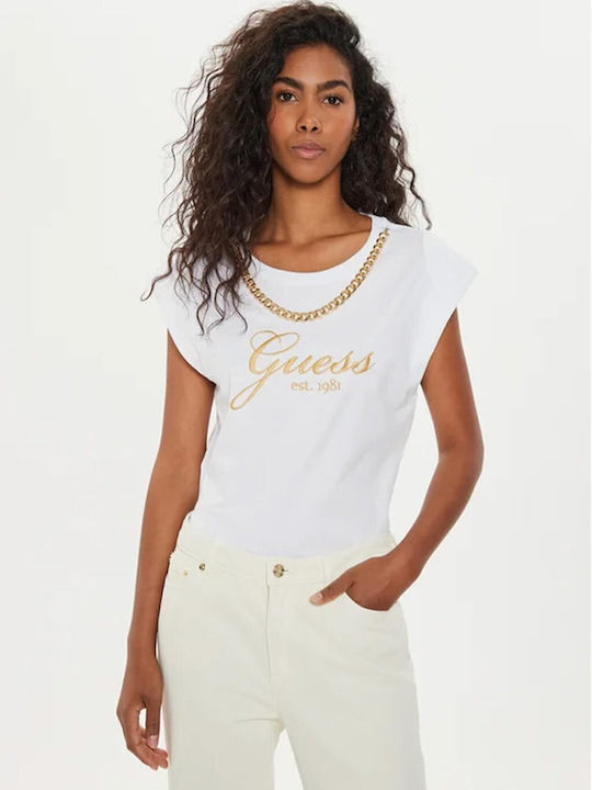 Guess T-Shirt White 8ZR9P_KOR_00012-02