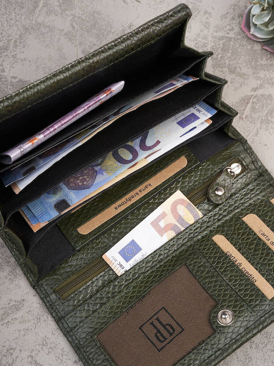 Σετ Δερμάτινη Γυναικεία Τσάντα Ώμου Πράσινη