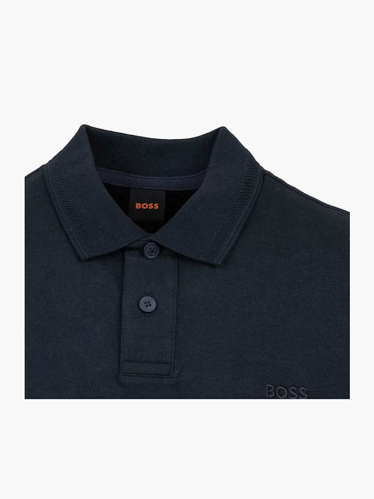 Polo Short Sleeve Blouse Navy Blue