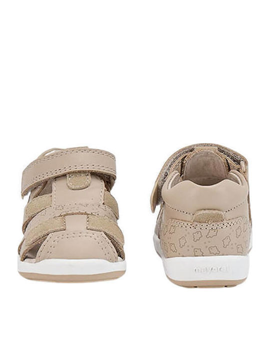 Sandaletten Beige