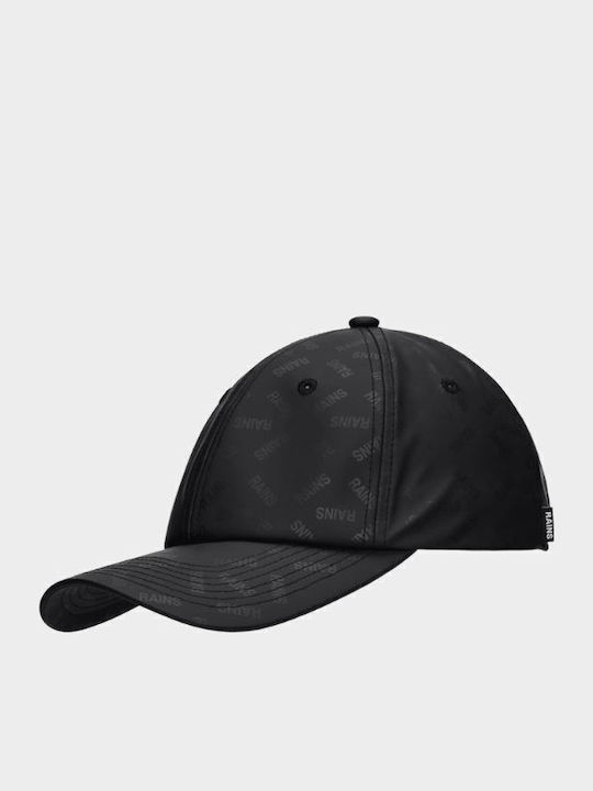 Καπέλο Rains Cap W1 13600-102 Μαύρο