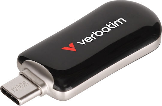 Verbatim 128GB USB 3.2 Stick with connection USB-C Black