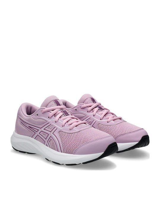 Gel-contend 9 Gs Αθλητικά Παιδικά Παπούτσια Running με Κορδόνια Ροζ