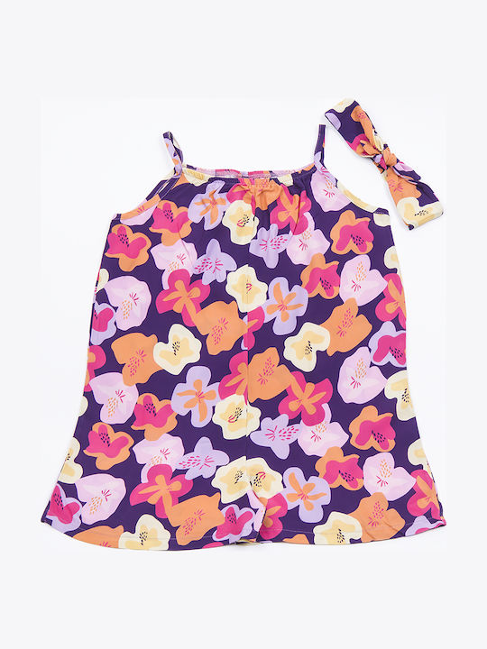 Kids' Fabric Jumpsuit Shorts/Bermudas Lavender