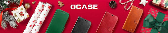 Premium Book Synthetic Leather / Leather / Silicone Black (iPhone 13 Pro Max)
