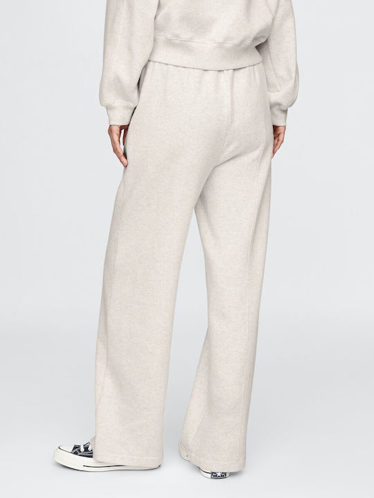 GAP Jogginghose Breit Vlies Pale Heather Grey