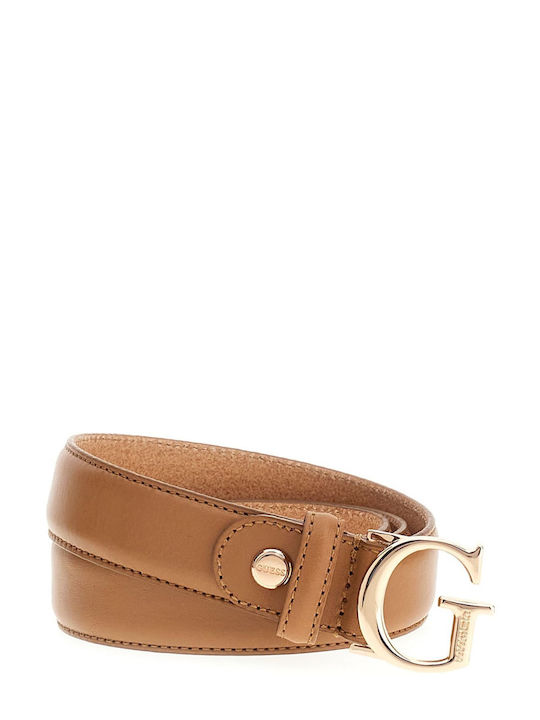 Leder Damen Gürtel Braun