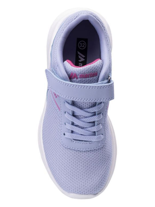 Kinder Sneakers mit Klettverschluss Lila