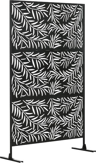 Outsunny Decorativ Paravan din Pânză 122x198cm