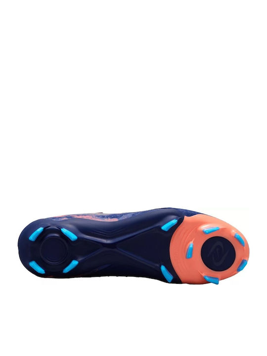 Nike Phantom Luna II Academy Ποδοσφαιρικά Παπούτσια με Τάπες FG/MG Μπλε