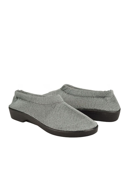 Material Anatomici Slip-on-uri pentru femei Gri