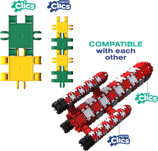 Clics Toys Bildungs-Bauklötze Clicformers für 8+ Jahre 500Stücke