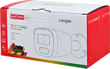 Longse BMSCKL2RC-28PM IP Κάμερα Παρακολούθησης Full HD 1080p Αδιάβροχη με Μικρόφωνο και Φακό 2.8mm