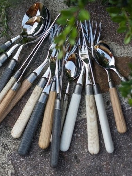 Rivadossi Sandro Cortina Cutlery Set Stainless Silver 24pcs