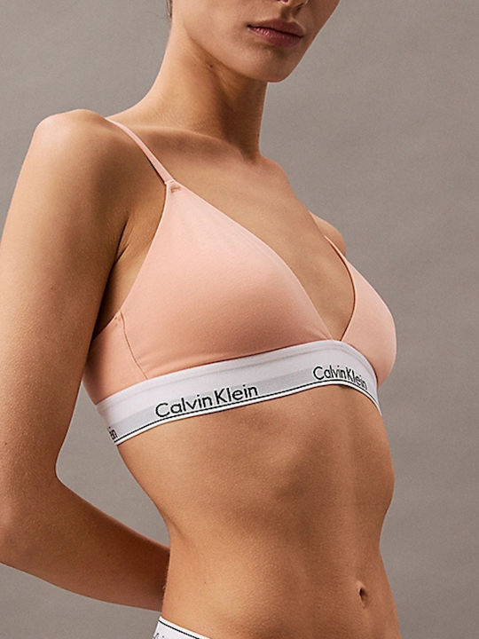 Calvin Klein Lightly Lined Triangle Γυναικείο Σουτιέν Somon 000qf5650e-5kd
