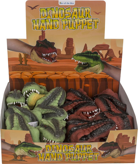 Teatru de Păpuși Dinozaur Plastic 15cm 2 Culori