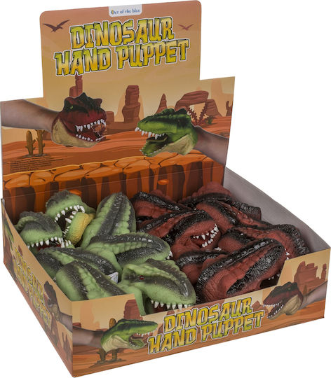 Teatru de Păpuși Dinozaur Plastic 15cm 2 Culori