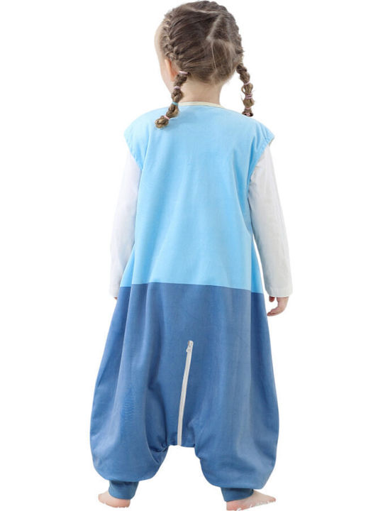 Queen Mother Winter Schlafsack mit Füßen Blau
