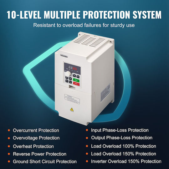 Vevor Κινητήρας Βιομηχανικών Εγκαταστάσεων BPQDQ4KW220V0UNGLV7