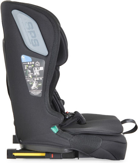 Cangaroo i-Drive Детско Столче за Кола i-Размер с Isofix Phantom Black