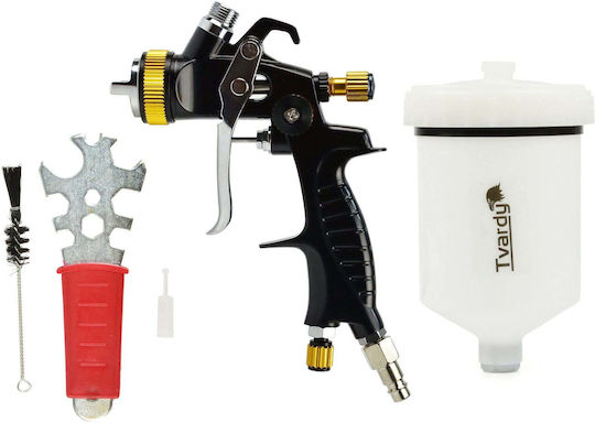 Tvardy Air Spray Paint Gun LVLP Floating Tumbler 1.7mm