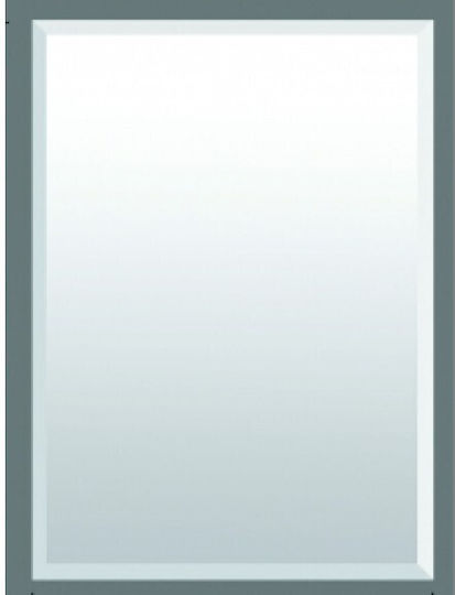 Inter Ceramic Icm B55 Spiegel Badezimmer Facettierte Befestigungsstreifen
