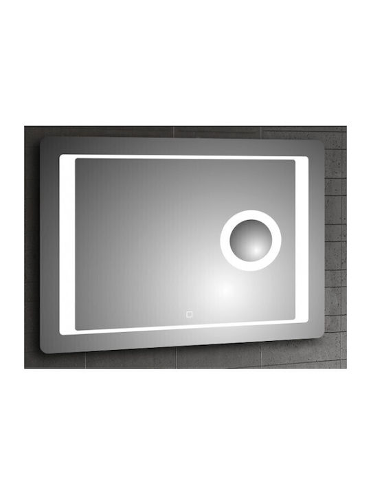 Inter Ceramic Icl 1596 Spiegel Badezimmer LED-Beleuchtung Touchscreen