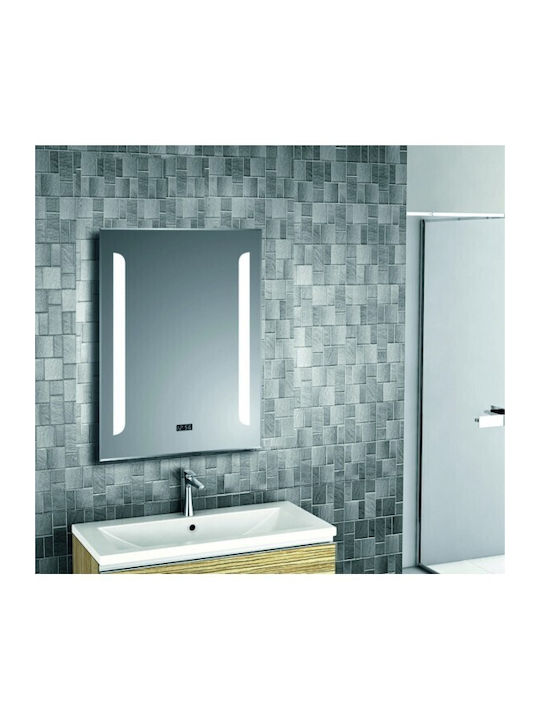 Inter Ceramic Icl 1591 Mirror Bathroom Led Lighting Touch Screen Heater