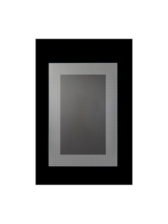 Inter Ceramic Icl 1793 Mirror Bathroom Led Lighting Touch Screen Clock Temperature Indicator Anti-fog System