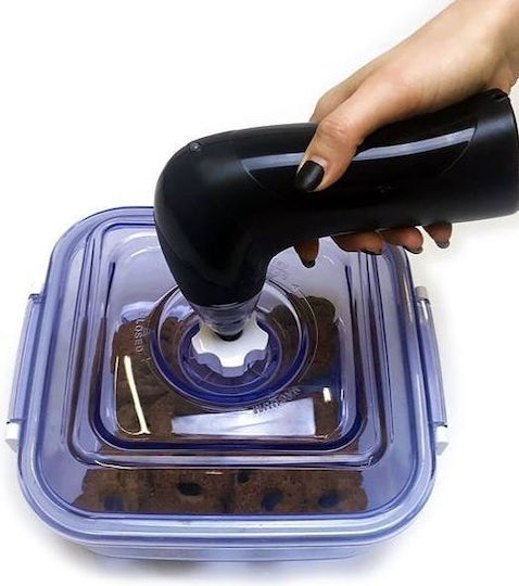 Portable Vacuum Sealer Magic Vac Cheffy Dry Wet Sealing Black