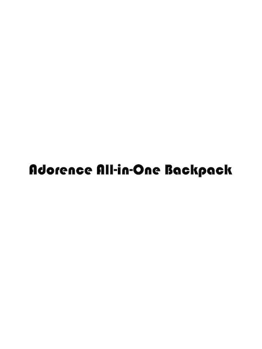 Adorence Football Backpack Gray
