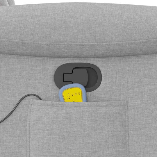 Fotoliu Relax Masaj Cloud Grey 77x91.5x96cm