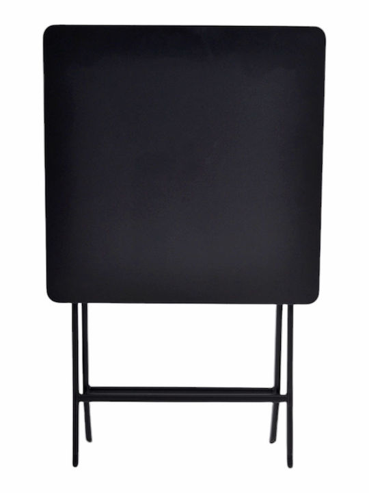Dining Room Set for Small Outdoor Spaces 3 Pieces Black