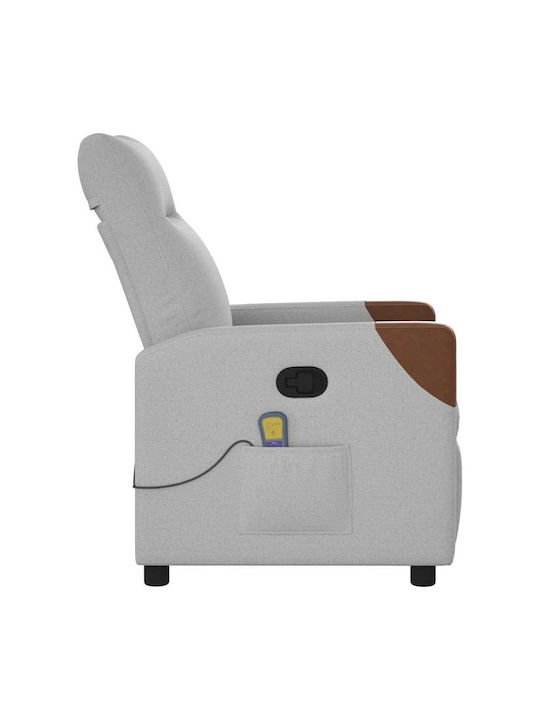 Πολυθρόνα Relax Massage Cloud Grey 69x86x100cm