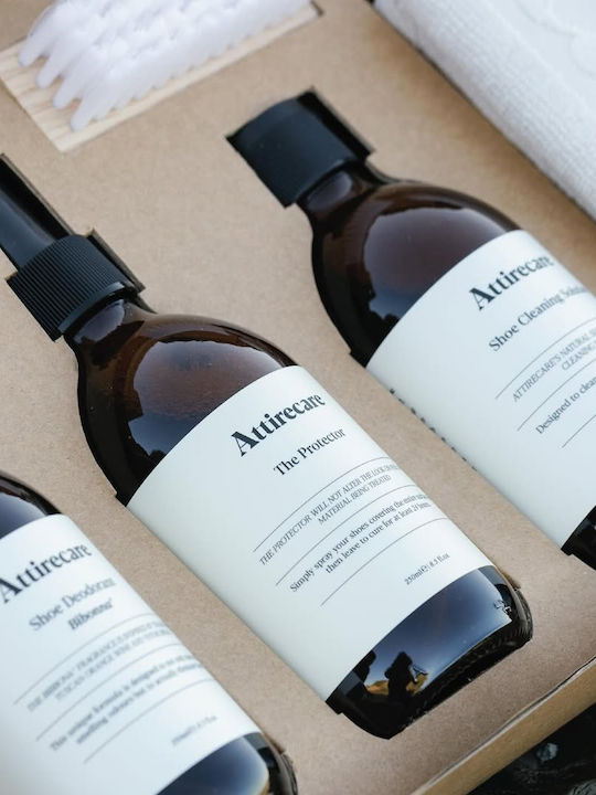 Shoe Care Set Attirecare Ultimate Shoe Care Kit 3 X 250 Ml