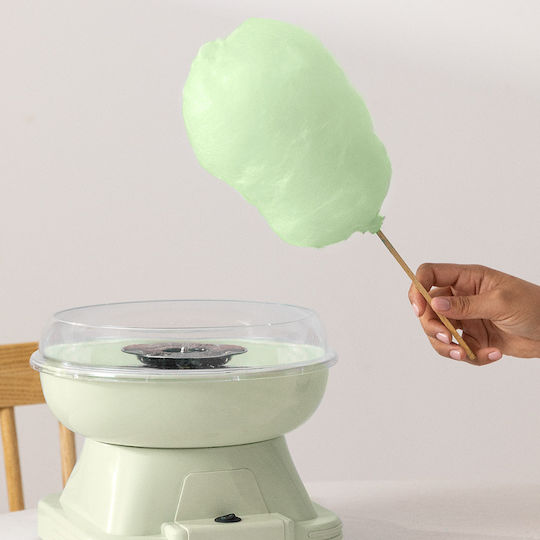 Mașină Retro de Vată de Zahăr Create Verde Pastel