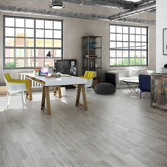 Stn Ceramica Placă Perete Bucătărie / Baie Porțelanat Mat 90x15cm Gris