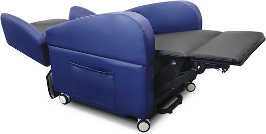Relax με Υποπόδιο Nursy 73.5x81x102cm Μπλε-μαύρο Relax με Υποπόδιο Nursy 73.5x81x102cm Μπλε-μαύρο