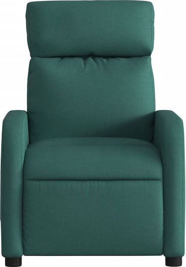 Фотьойл Relax С поставка за крака Dark Green 66x89.5x95.5см