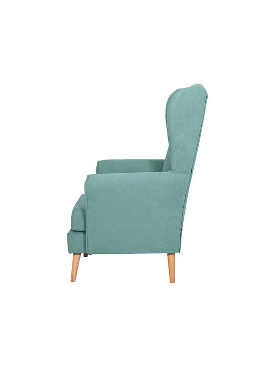 Classic Bergère Petrol Blue 80x80x114cm