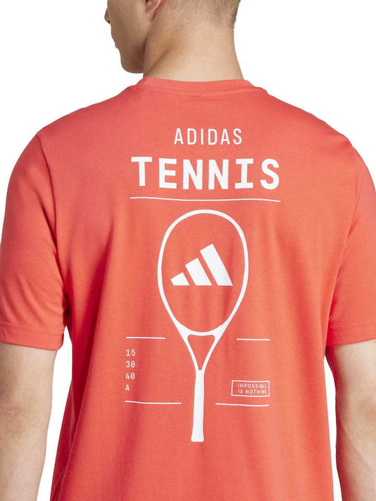 adidas Тенис JD6018 Мъжка Блуза Червена