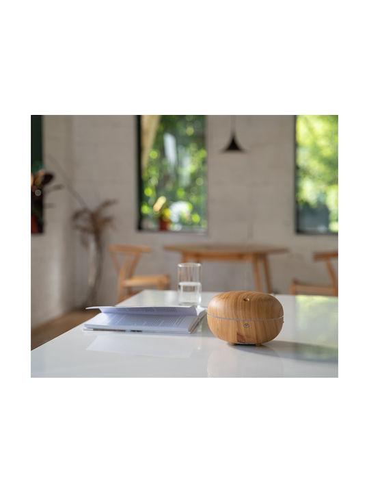 Serene House LED Aromatherapie-Diffusor Ultraschall mit Timer Braun 250ml